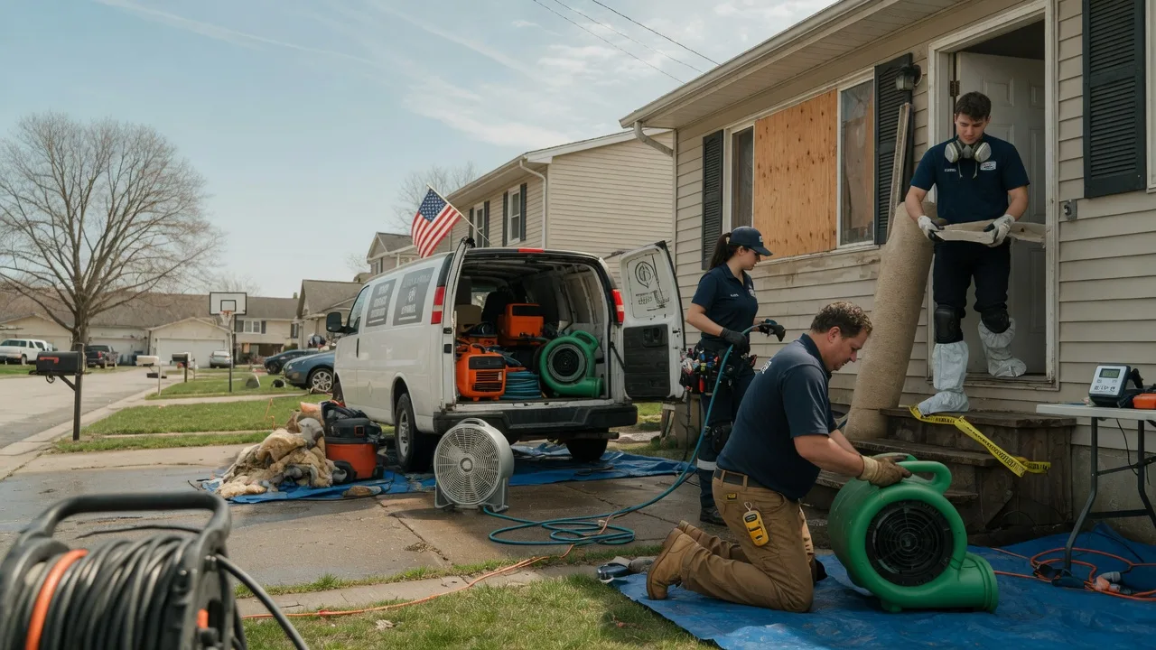 Water Damage Restoration in Kingston, PA near me